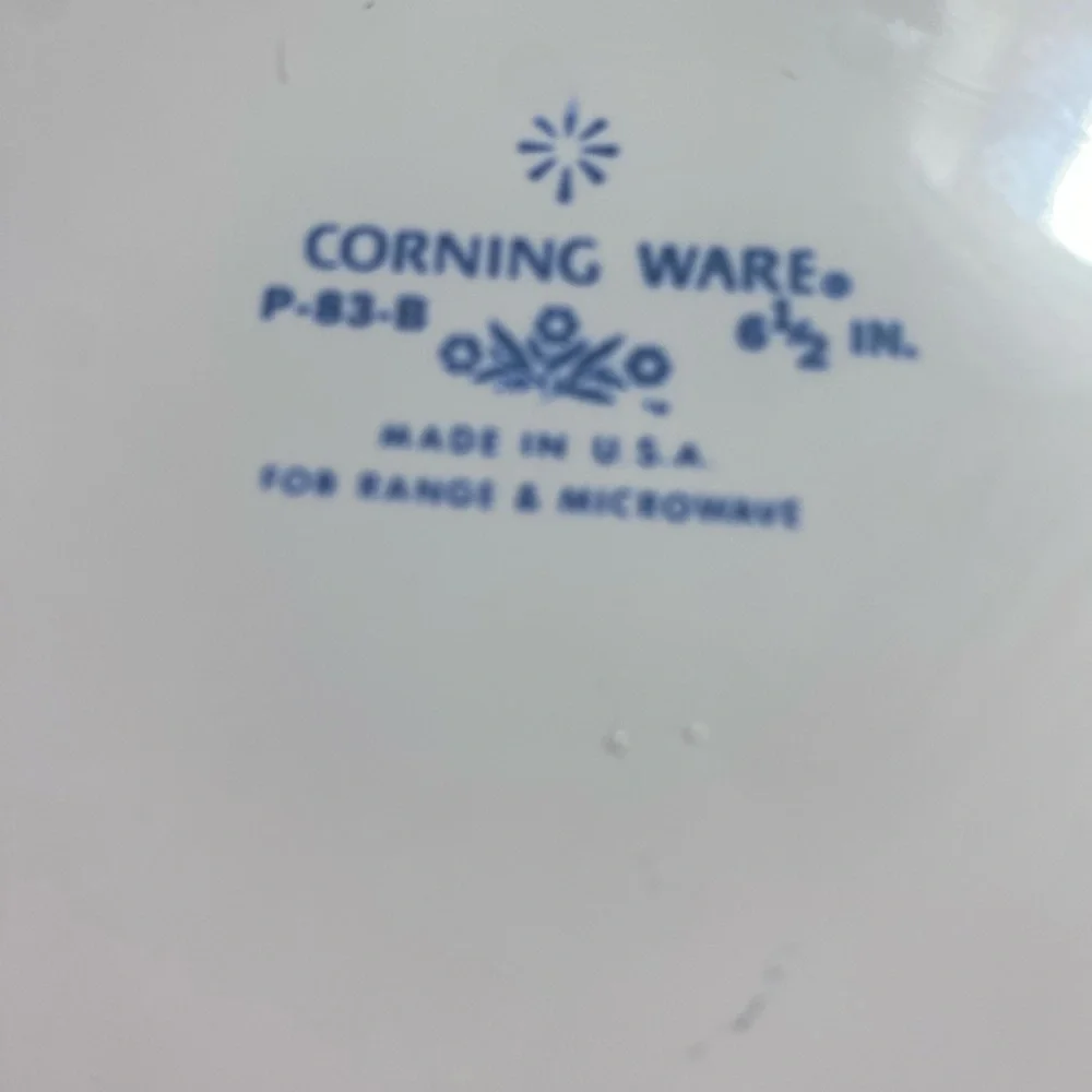Corningware Cornflower 6.5”Skillet w/ Pyrex Lid